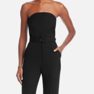 NWT | A.L.C. | Elsie Belted Strapless Jumpsuit